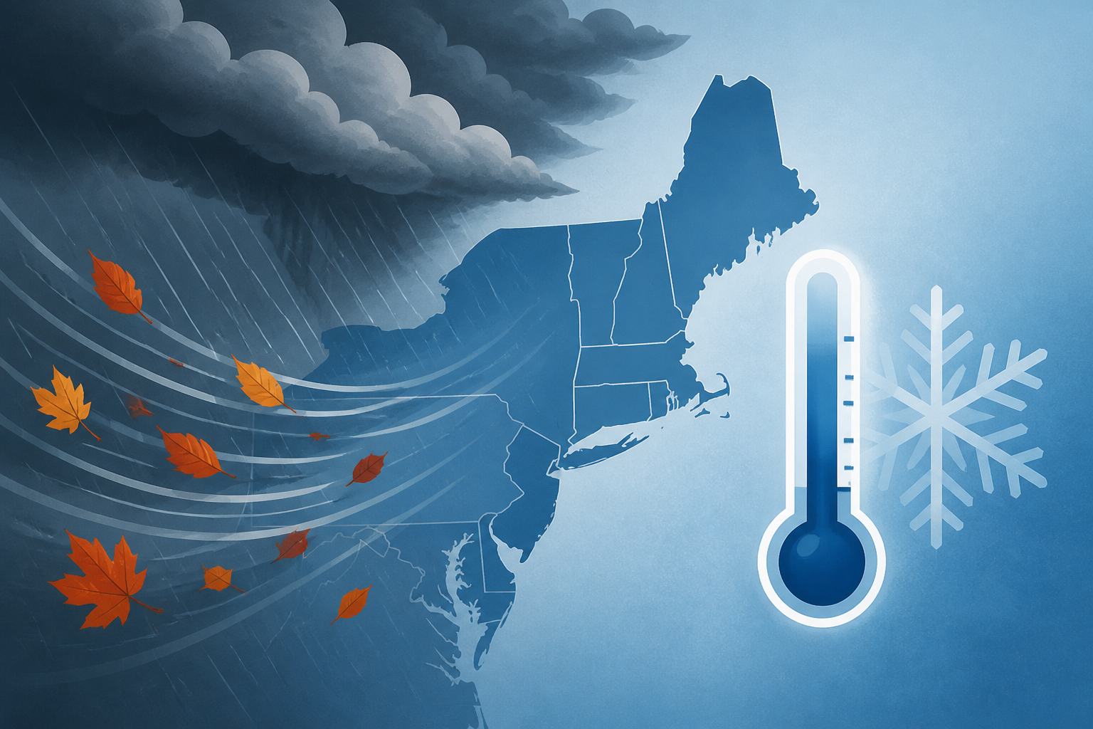 Powerful storm to slam the Northeast with rain, dangerous winds before first major fall freeze