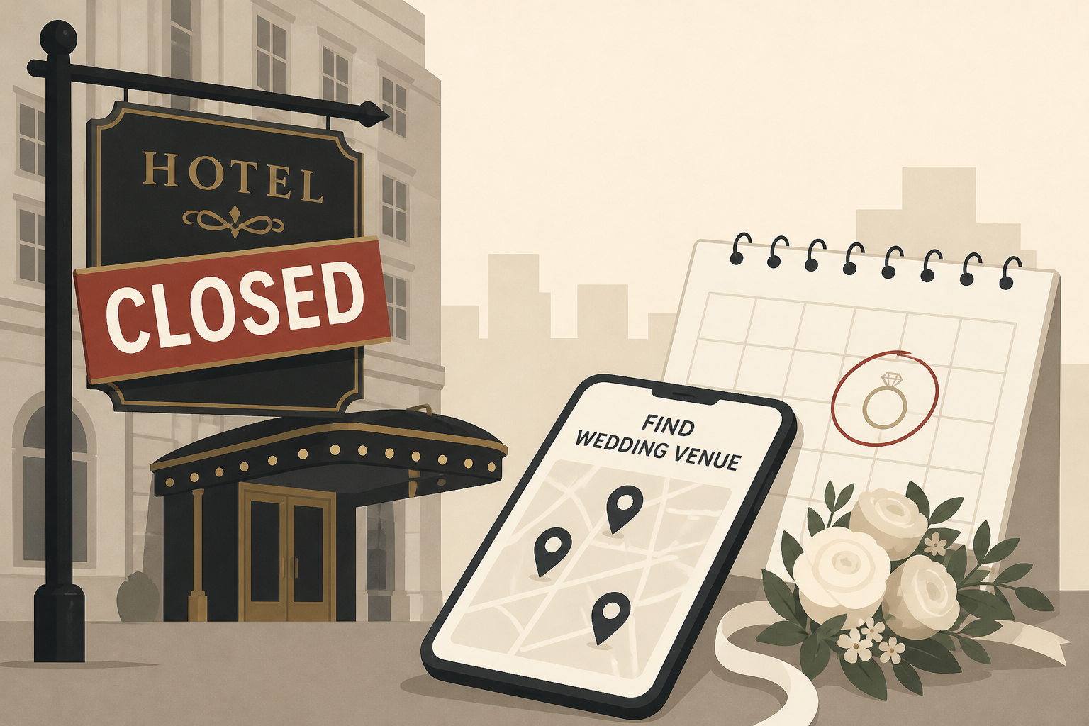 Plaza Hotel closure leaves bride scrambling for new wedding venue