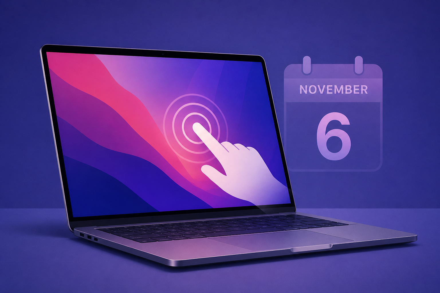 Touchscreen MacBook Pro Could Launch on November 6
