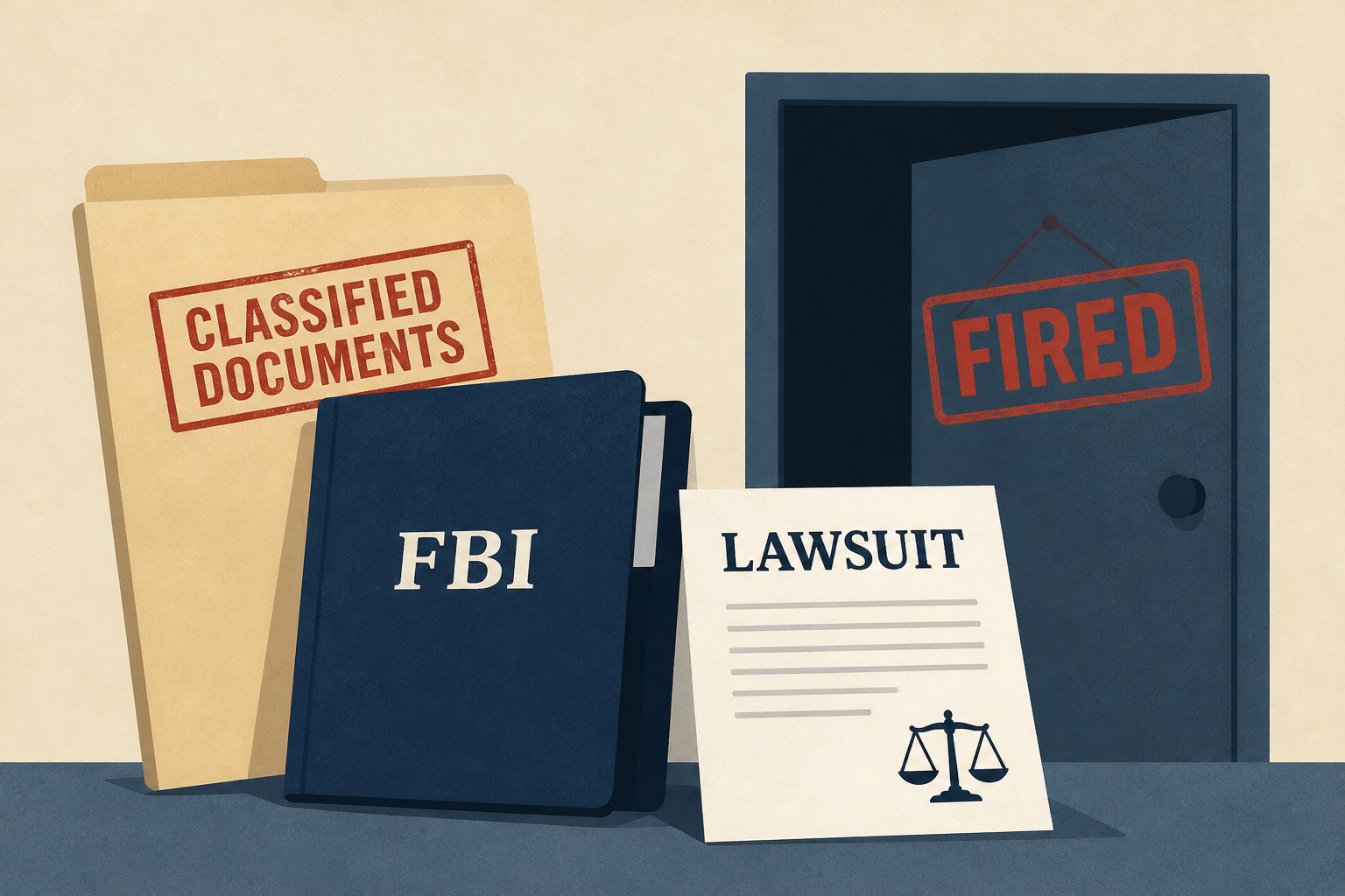 FBI employees involved in Trump classified documents case sue over ‘unlawful’ firings
