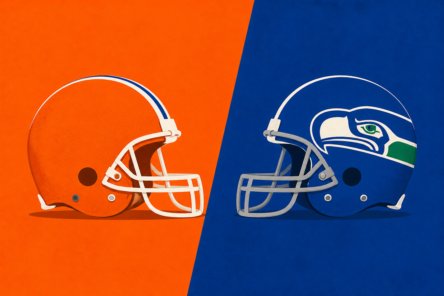 Broncos throwback Orange Crush uniforms meet Seahawks throwback royal blue in rare NFL color vs color game