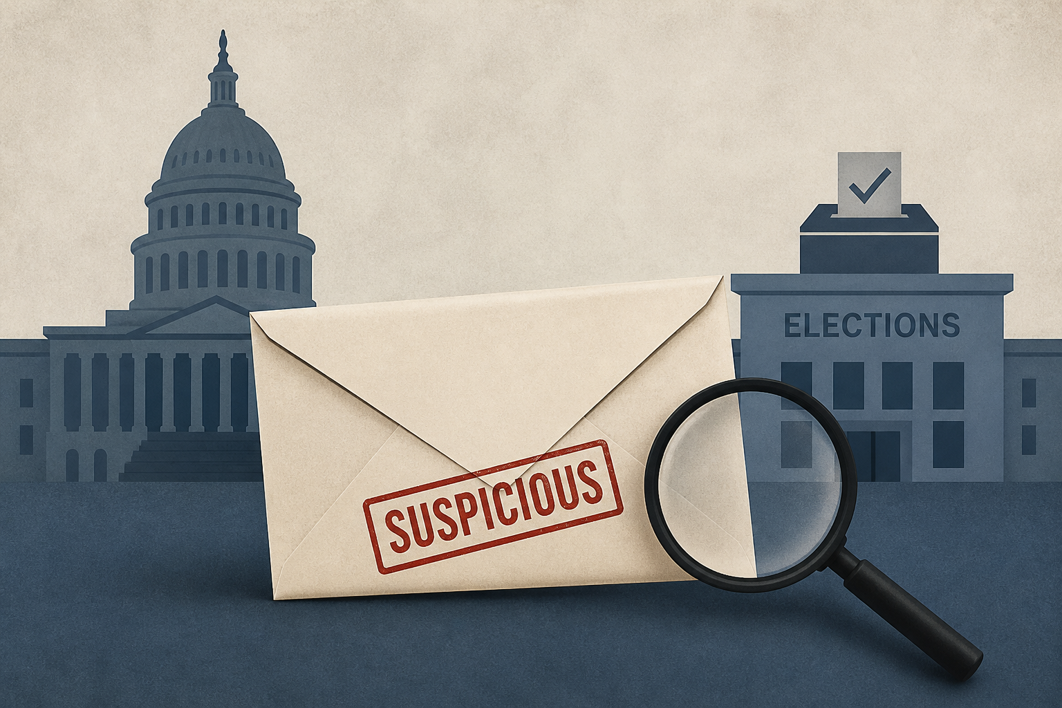 Feds investigate suspicious mailings sent to Congress, state election officials