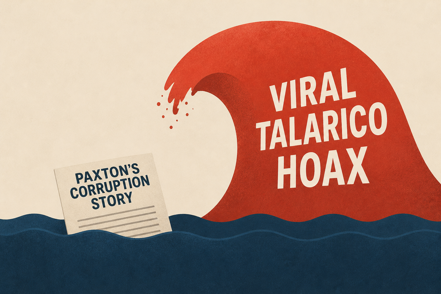 A viral Talarico hoax drowned out Paxton’s corruption story