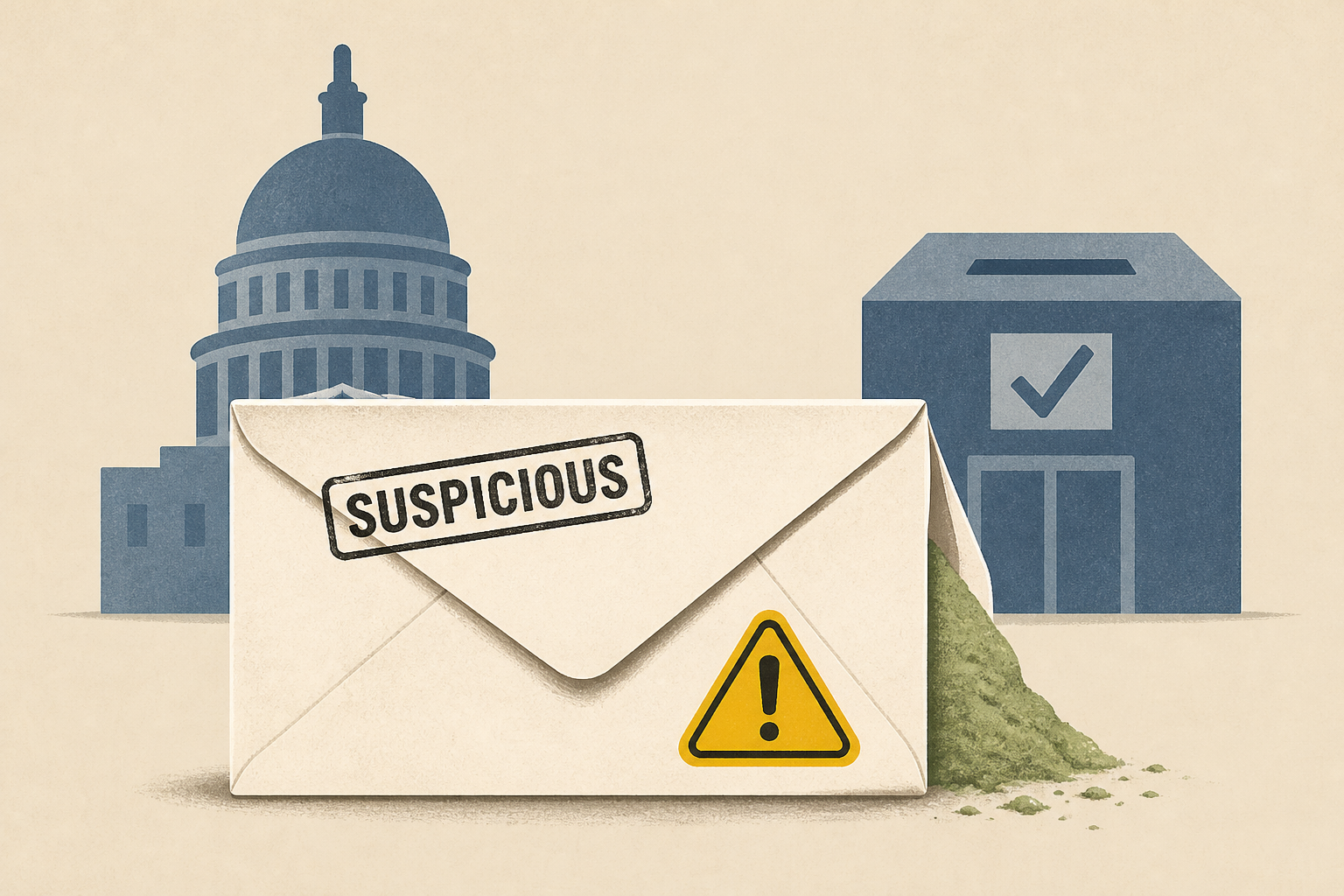 Letters with 'suspicious substances' sent to US senators and election offices