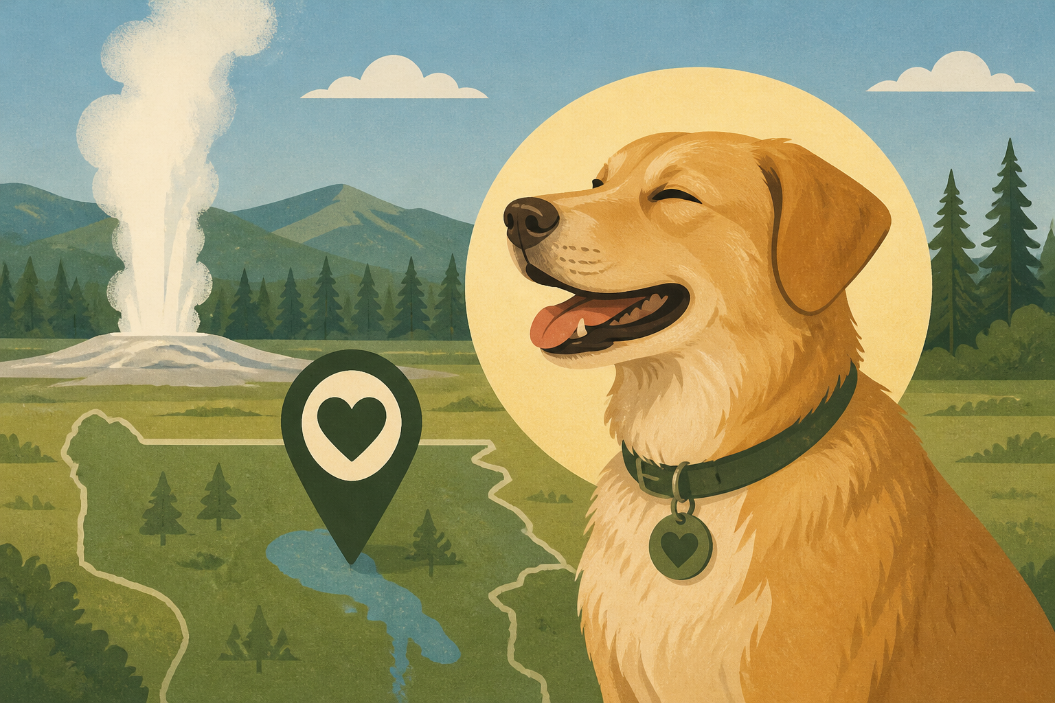 Luna, a Dog Who Was Lost in Yellowstone for a Month, Is Found Safe