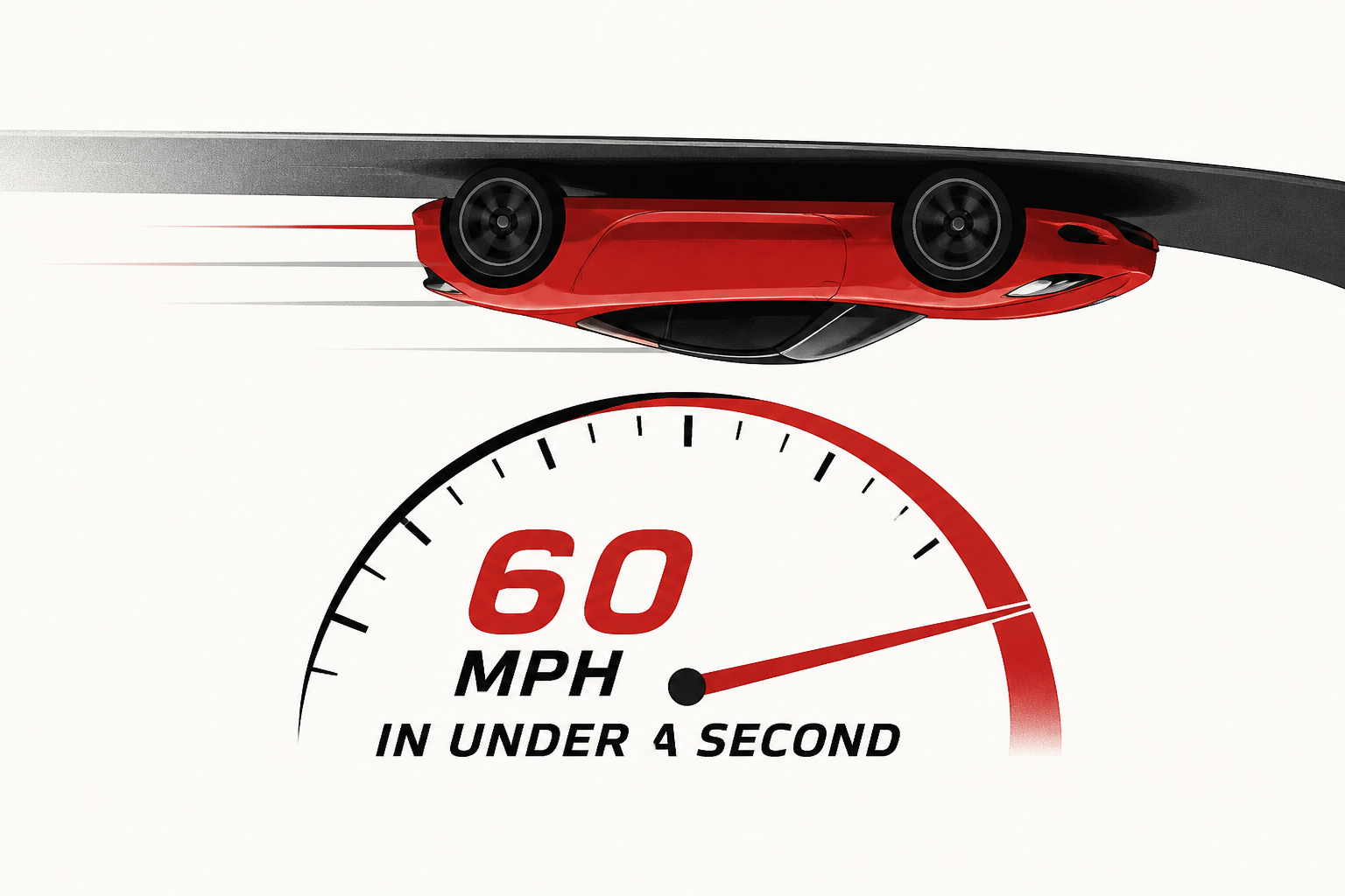 The Tesla Roadster flew, drove upside down, and hit 60mph in under a second