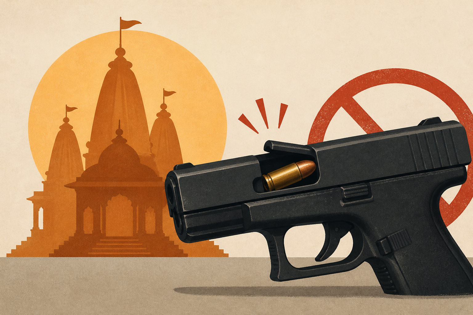 Gun jammed when neo-Nazi attempted mass shooting at Hindu temple in Aurora, prosecutors say
