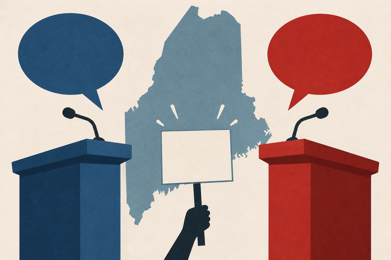 Susan Collins and Troy Jackson clash over protester in Maine debate