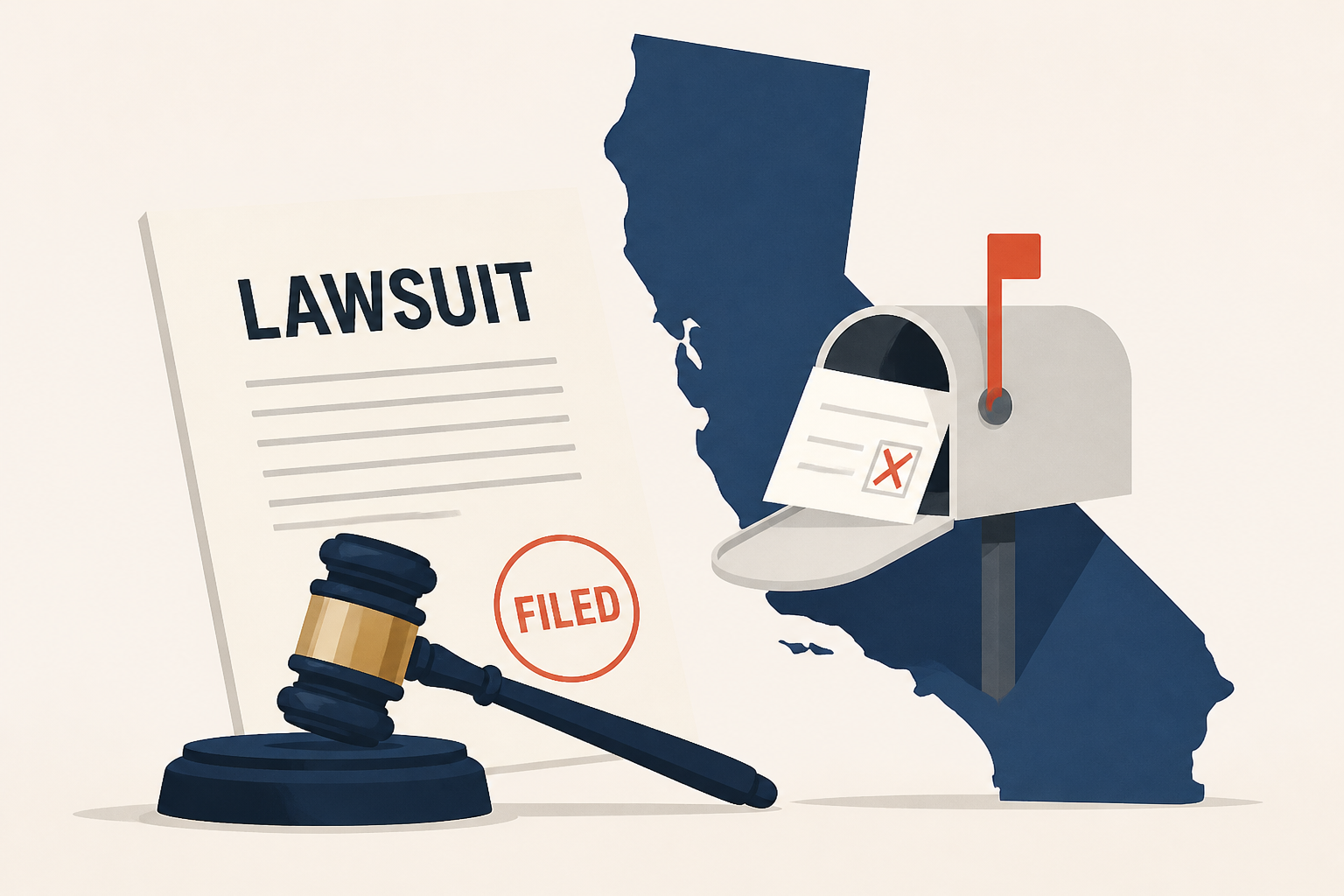 Trump administration sues California to block counting of alleged noncitizen mail ballots