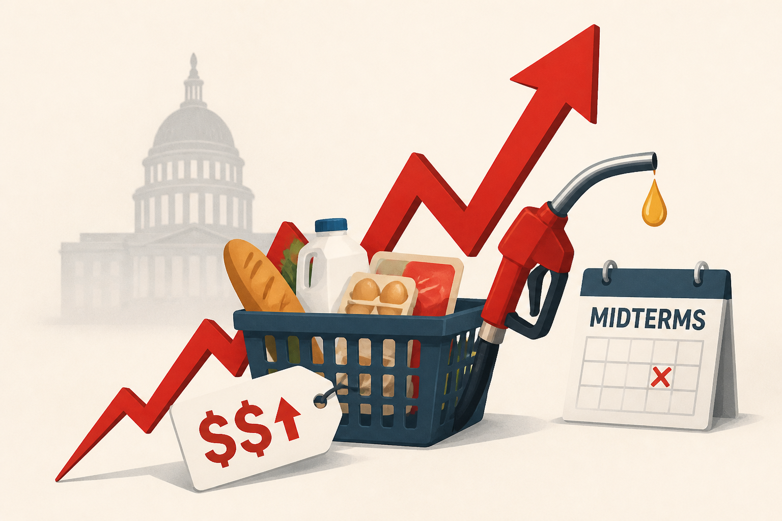 Trump Suffers Double Inflation Blow Within 48 Hours as Midterms Loom