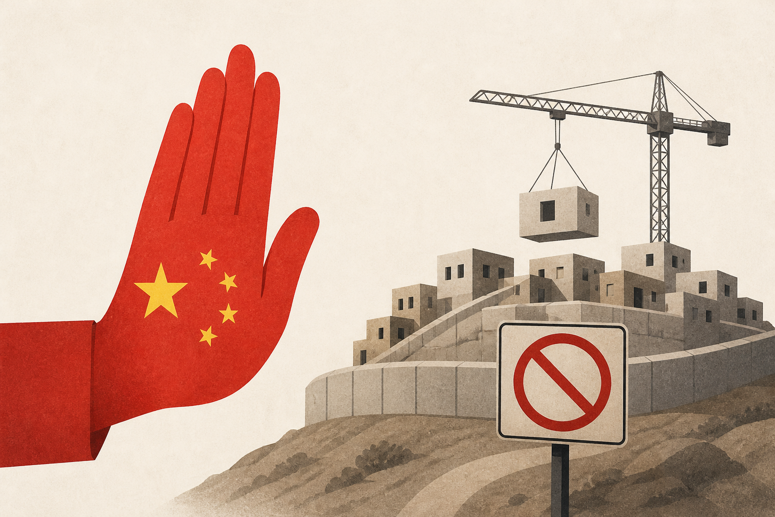 China tells Israel to stop ‘forced establishment’ of West Bank settlements