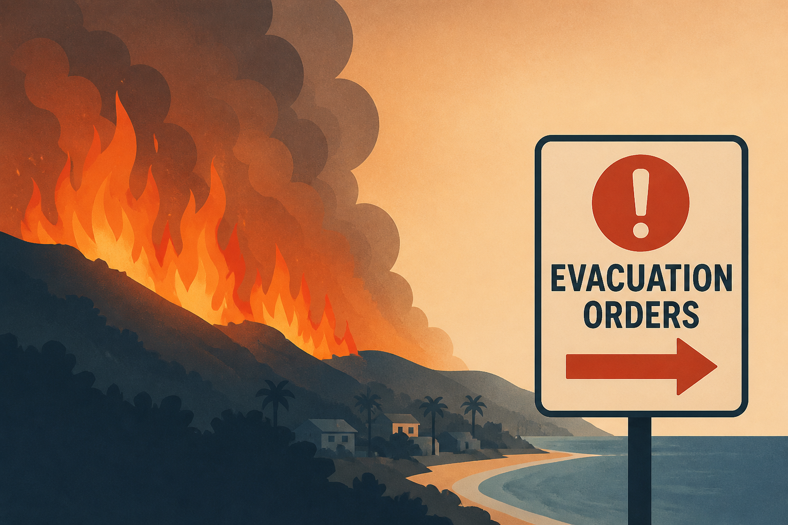 Wildfire in Malibu explodes to 200 acres, evacuations orders issued