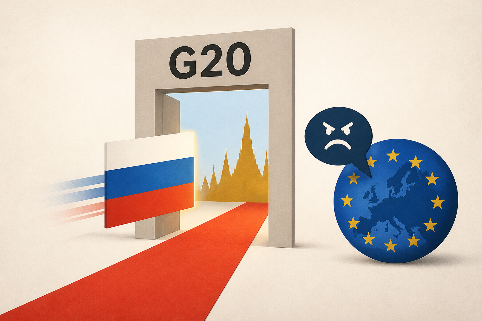 Russia returns to G20 in Bangkok on U.S. invitation that angers Europe