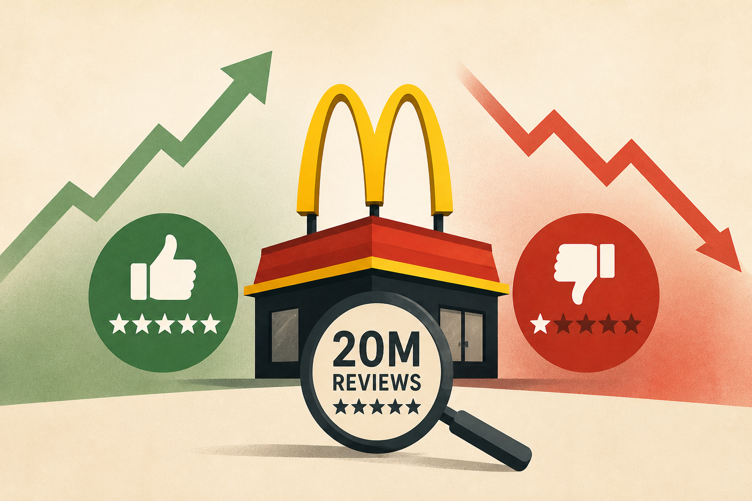 America’s best and worst McDonald’s, according to 20M reviews