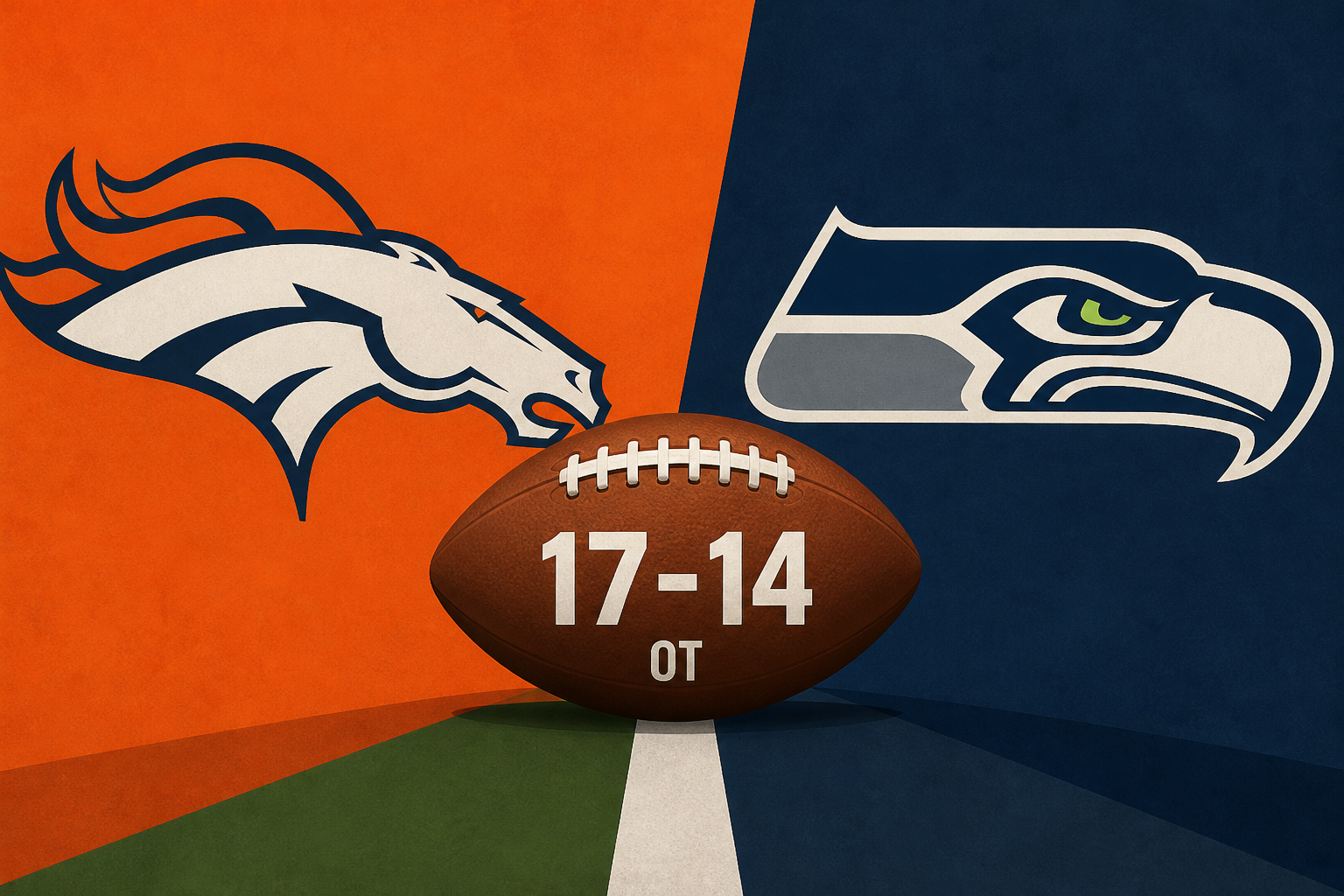 Thursday Night Football: Broncos beat Seahawks 17-14 in overtime