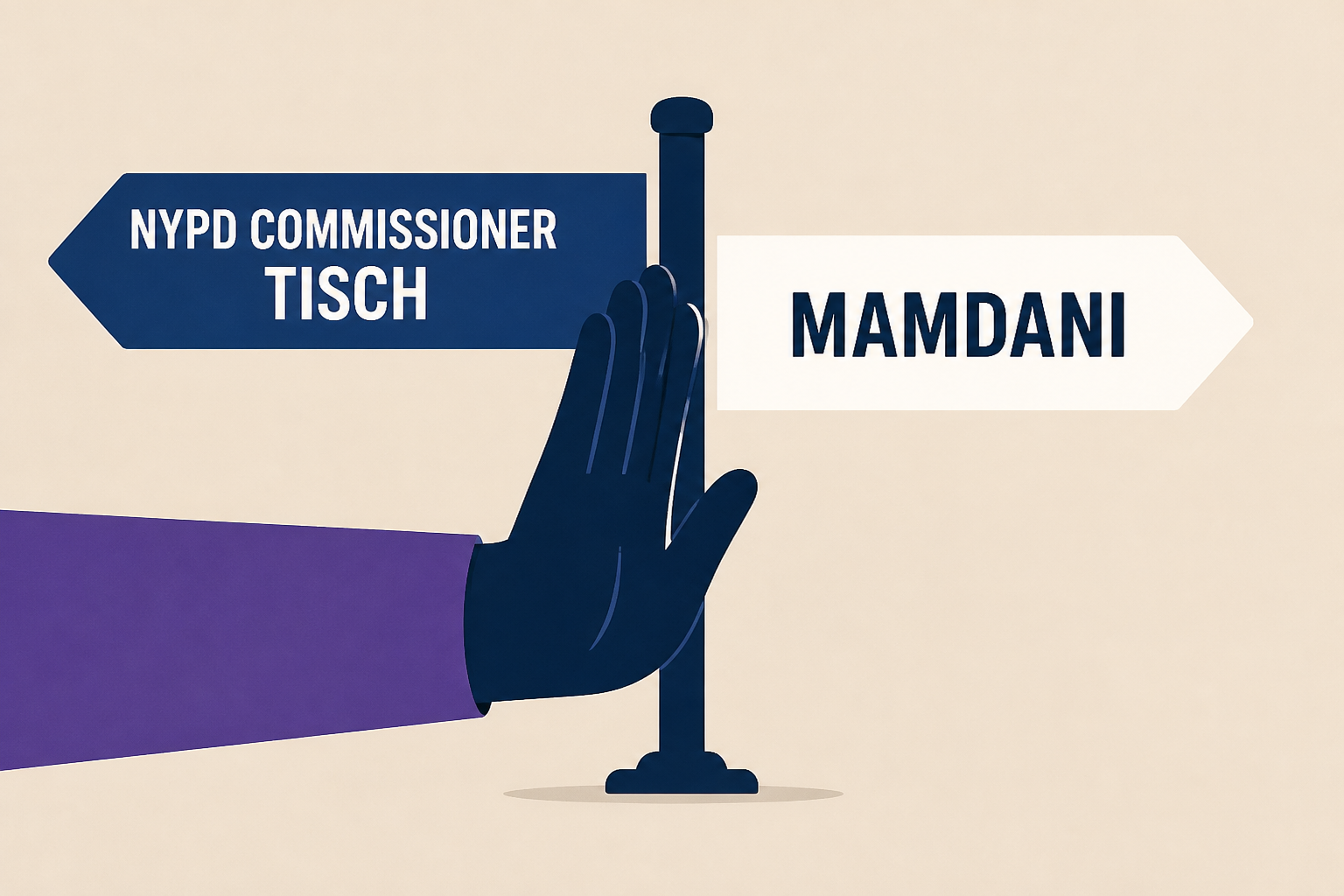 Avila Chevalier insists her beef is with NYPD Commissioner Tisch, not Mamdani