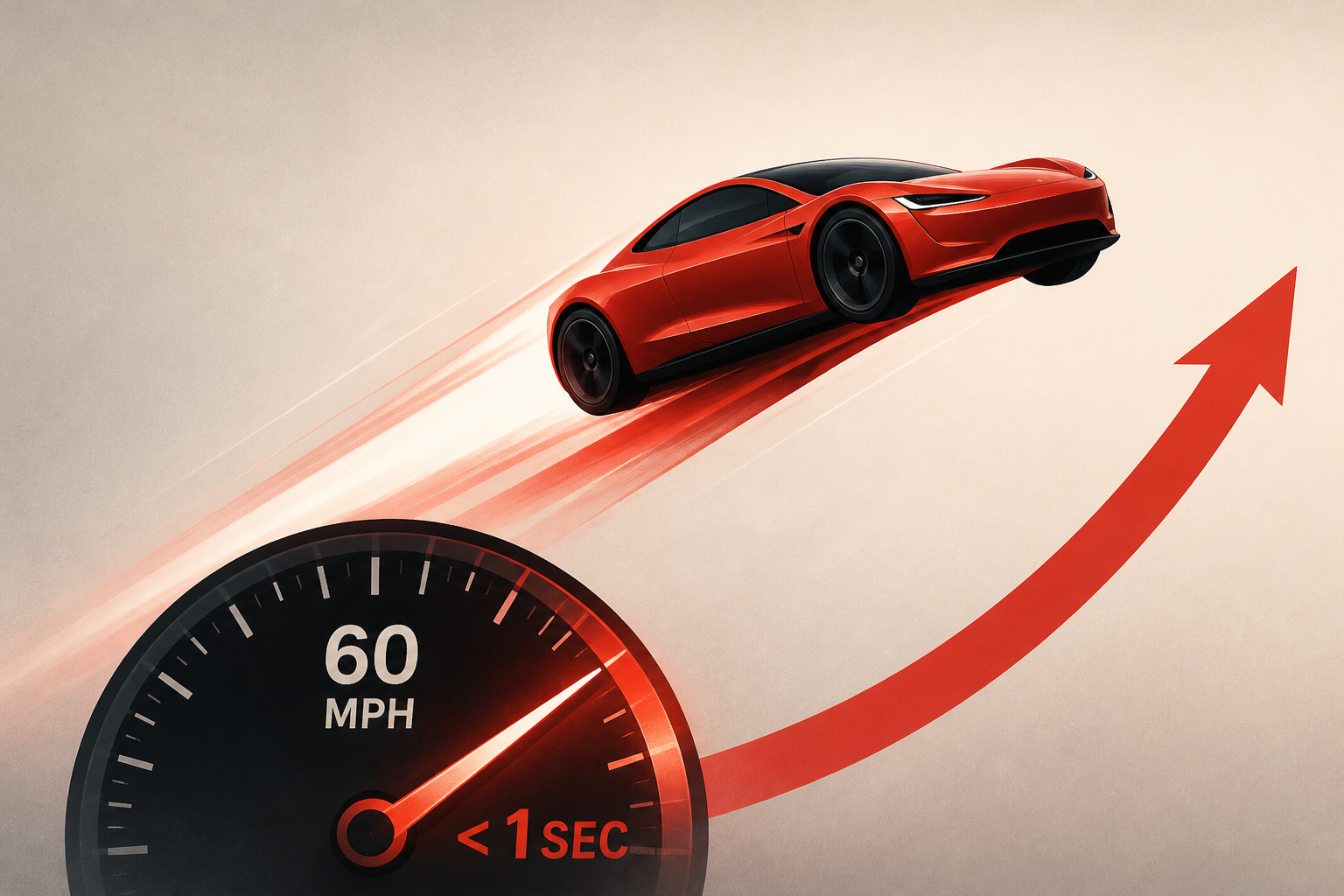 Tesla’s new Roadster makes a flying debut, hitting 60 MPH in under a second
