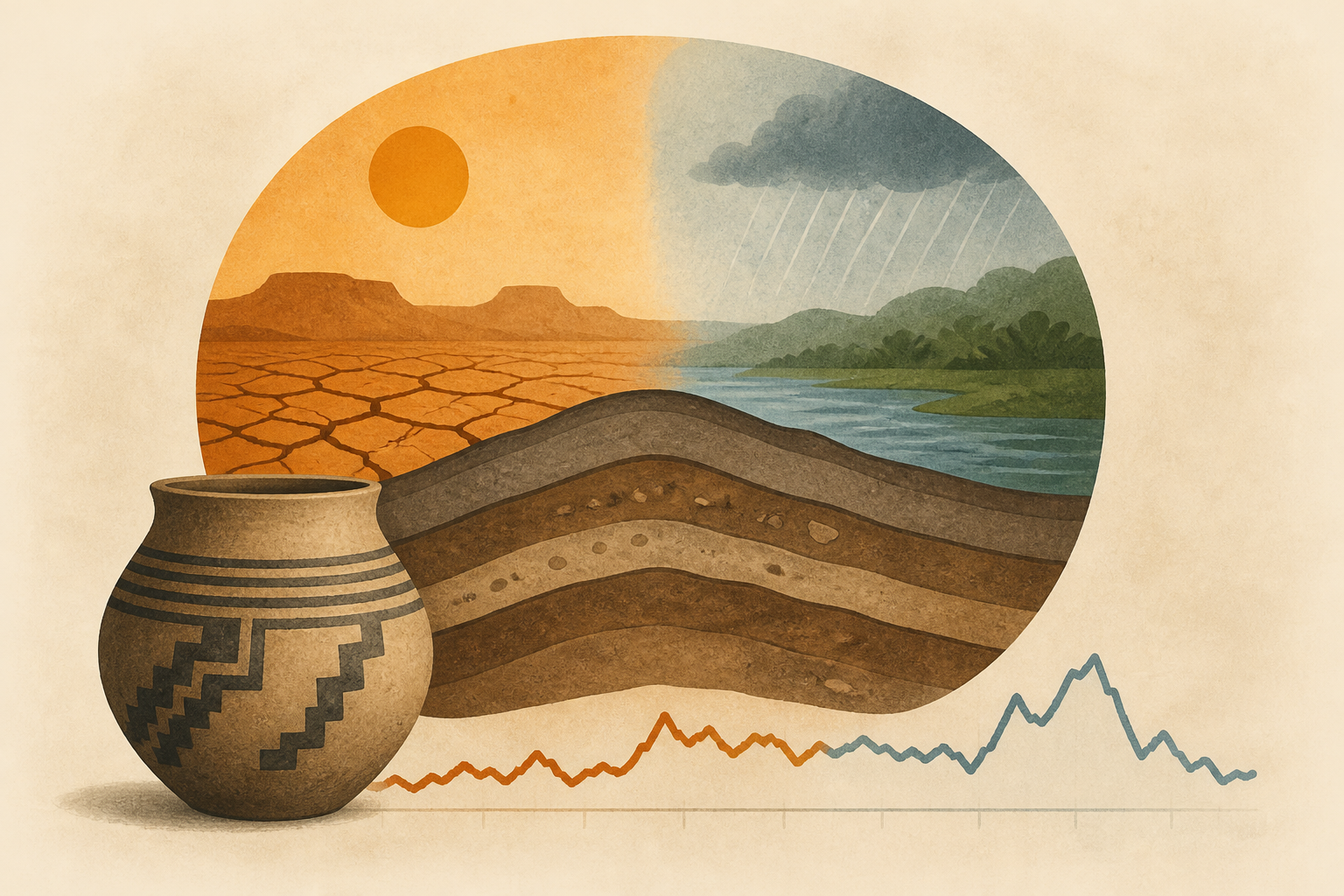 Ancient Indigenous people in New Mexico lived through extreme climate change, study suggests