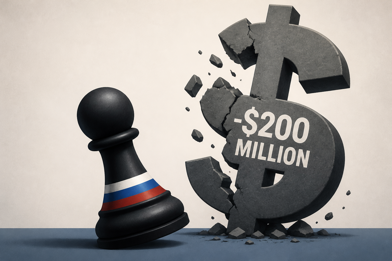 Putin Humiliated as He Suffers $200 Million Blow