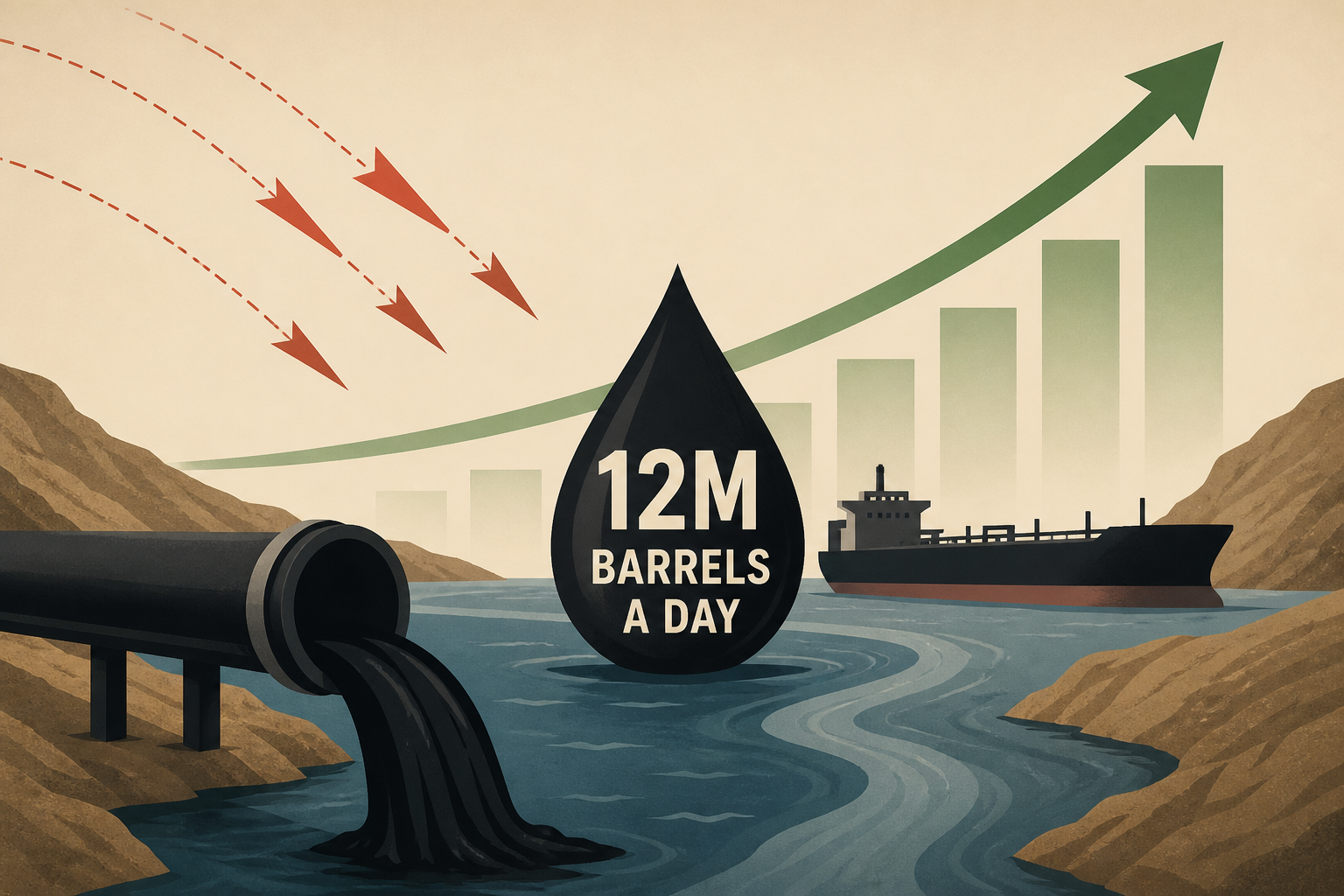 Oil flow through Strait of Hormuz hits 12M barrels a day - defying increasing attacks from Iran