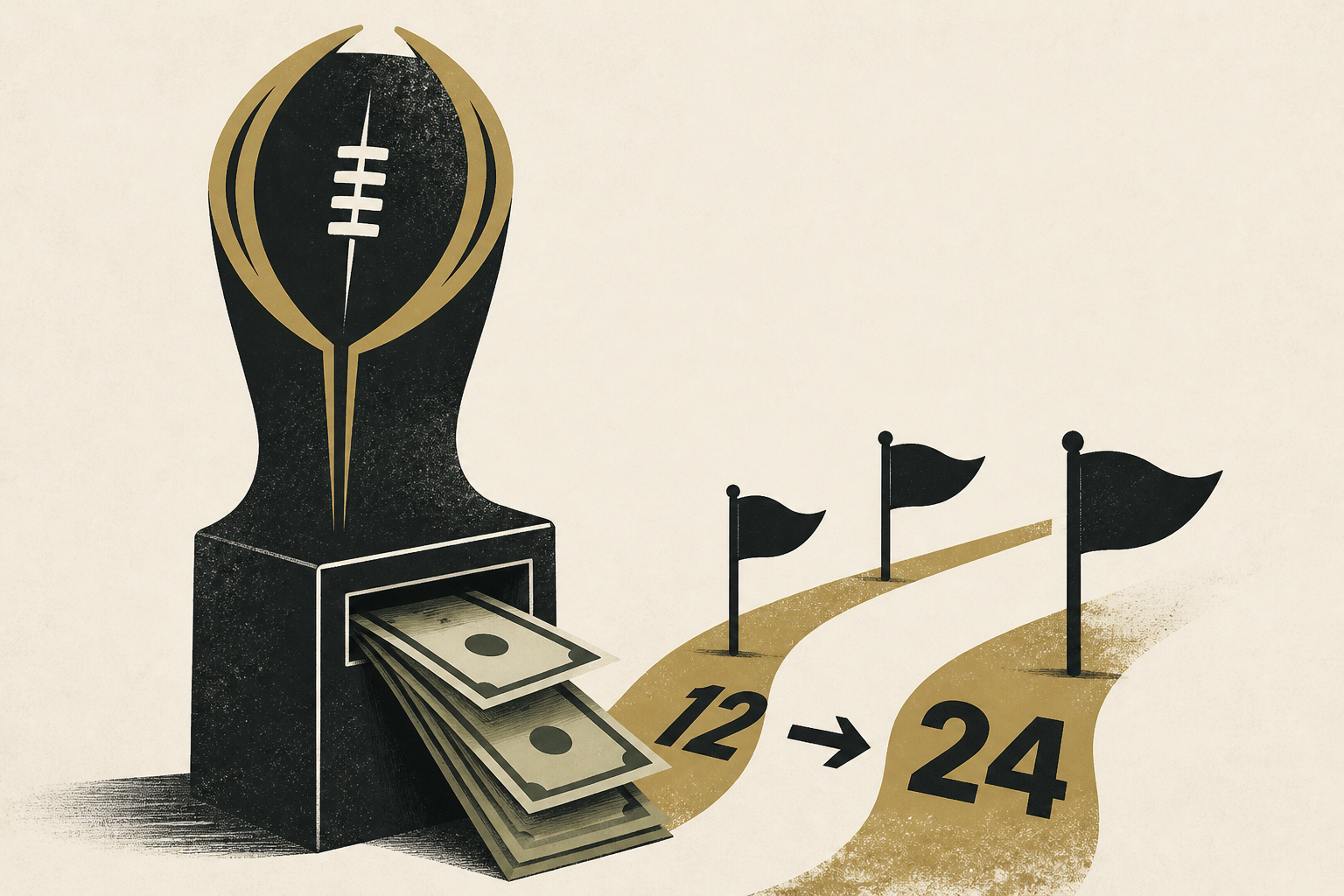 The College Football Playoff is sacrificing its soul to be an ATM for conferences with expansion to 24 teams