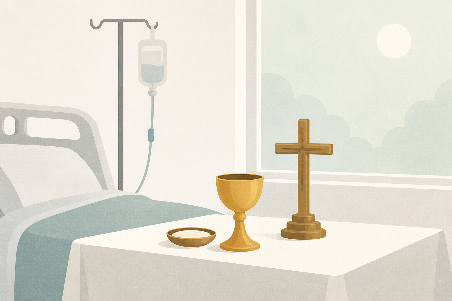 New photos show Pope Leo celebrating Mass at hospital as he recovers from lung cancer surgery