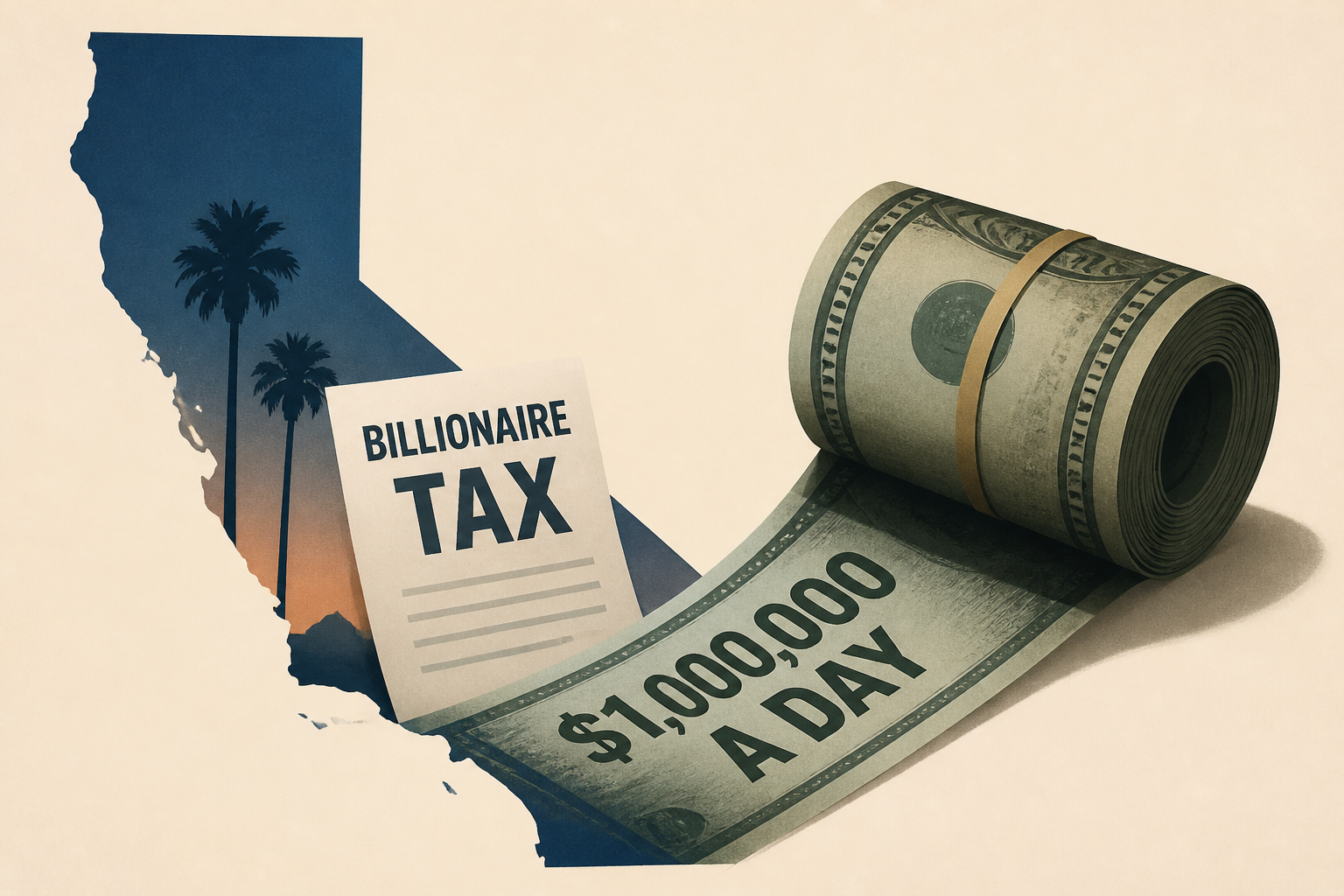 The ultra-rich are spending one million dollars a day fighting California’s proposed billionaire tax