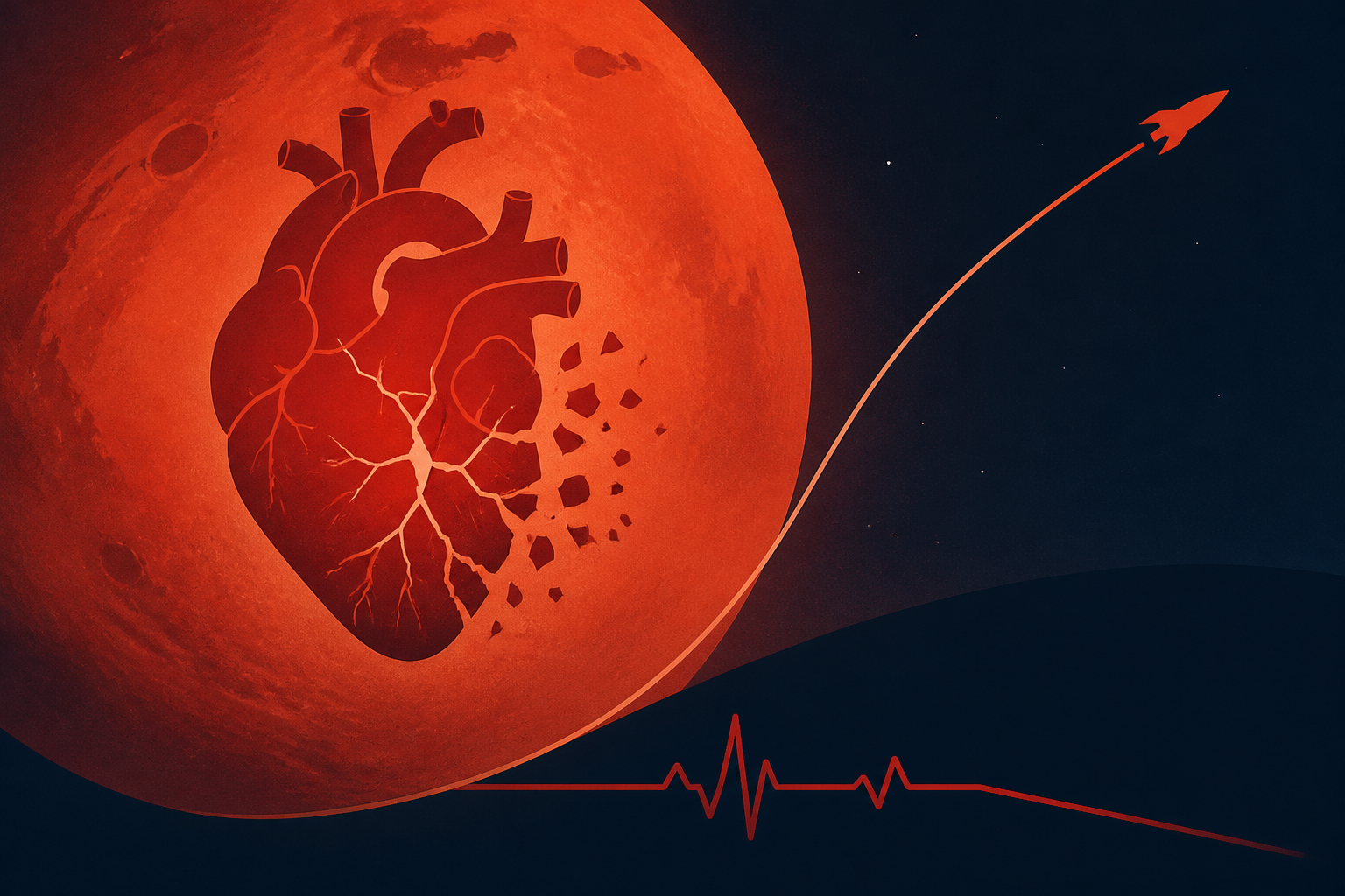 Scientists discover going to Mars could break human hearts