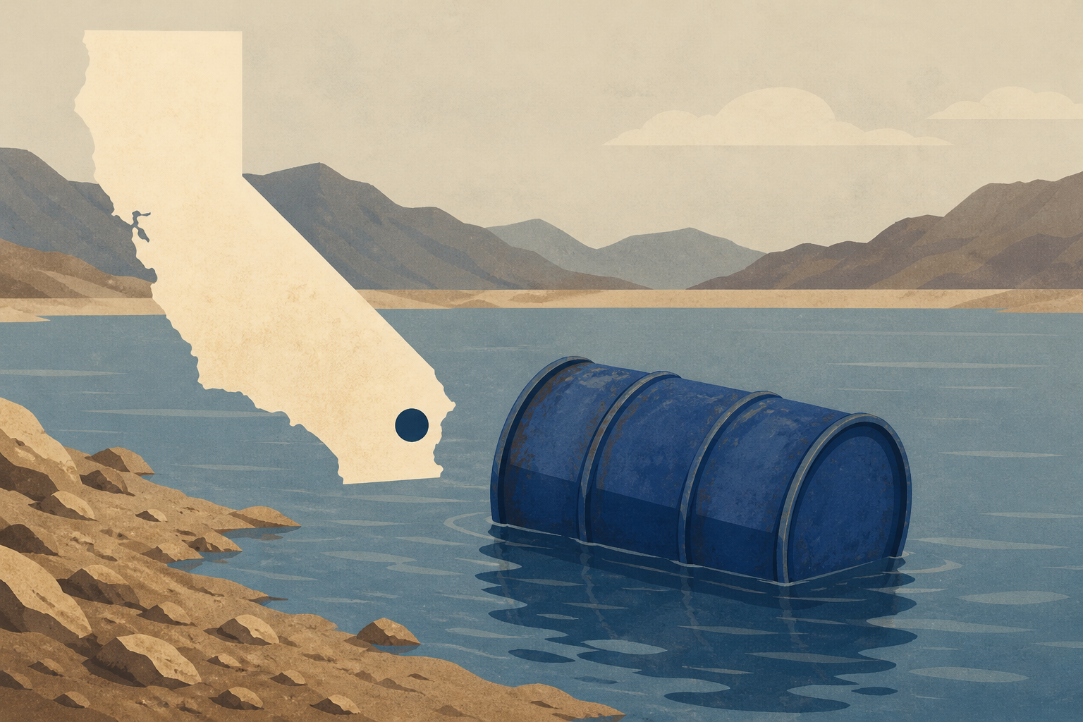 Body found in barrel in Lake Mead identified. It's a man from California