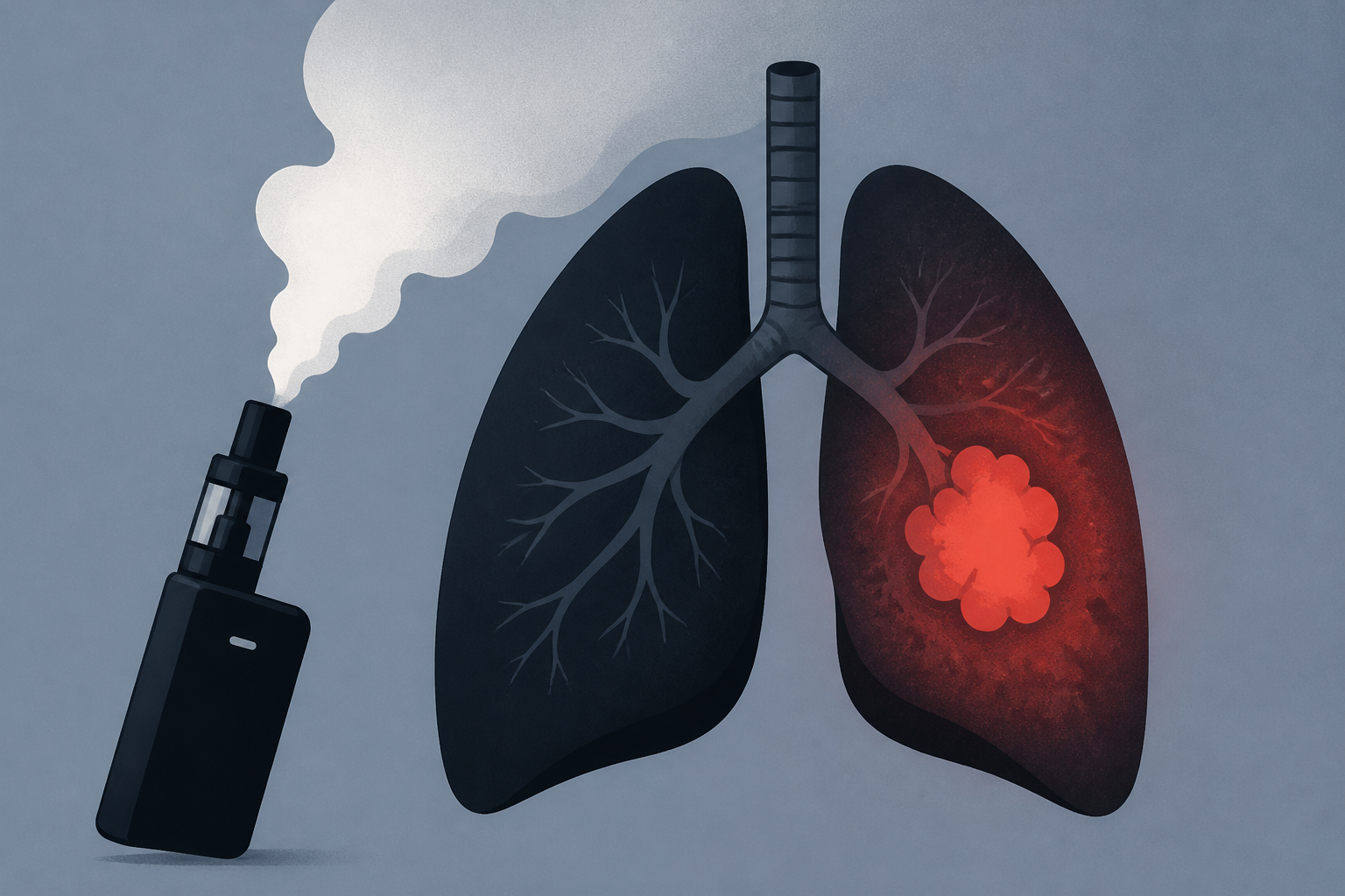 Vaping Strongly Linked to Lung Cancer