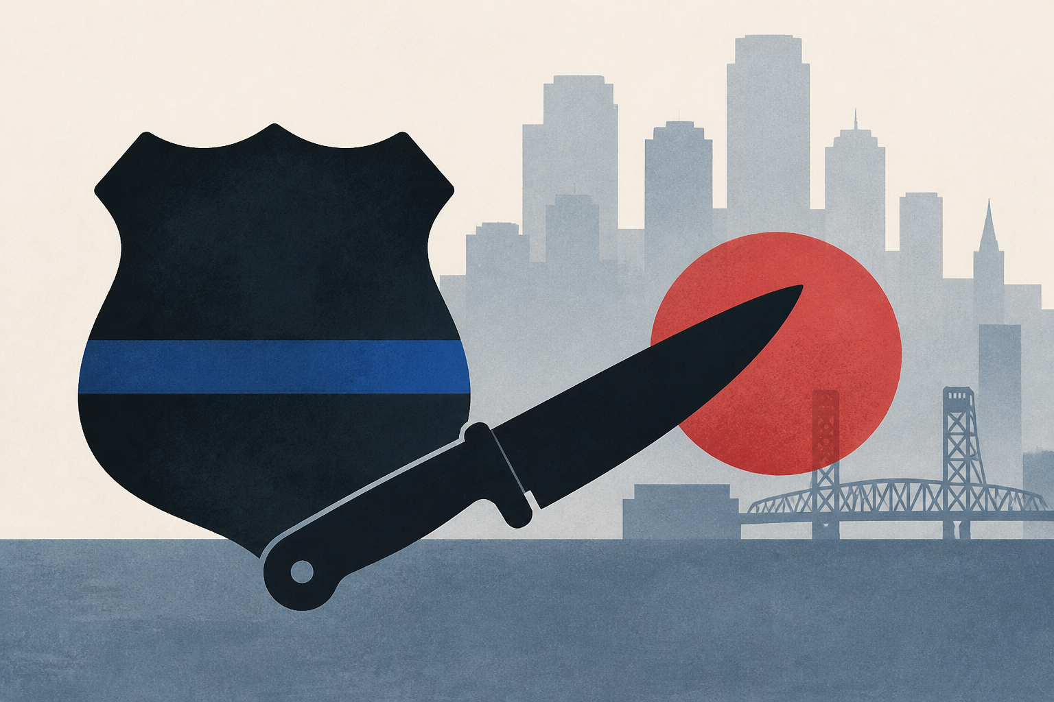 Officer fatally shoots man armed with knife, after 2 stabbed in downtown Portland