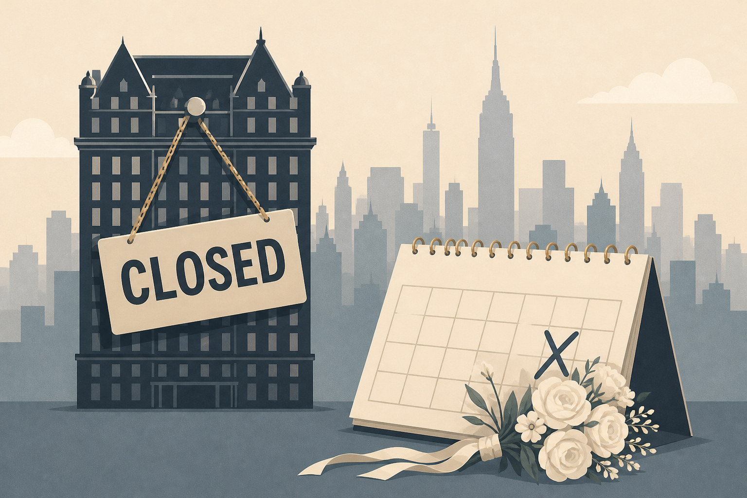 Plaza Hotel closure leaves NYC brides scrambling to save weddings