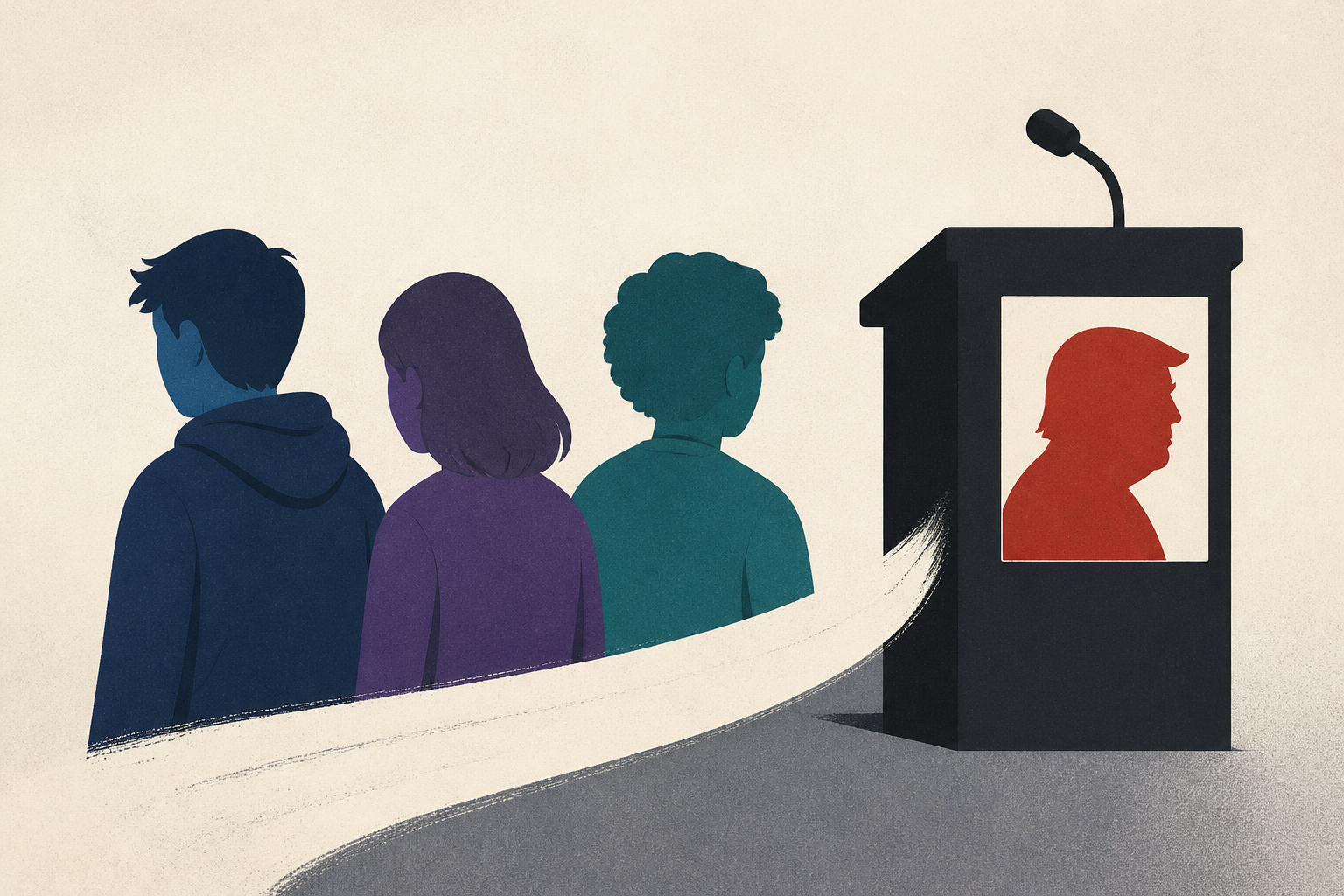 Young Voters Say They Are Turning Their Backs on Trump and His Party
