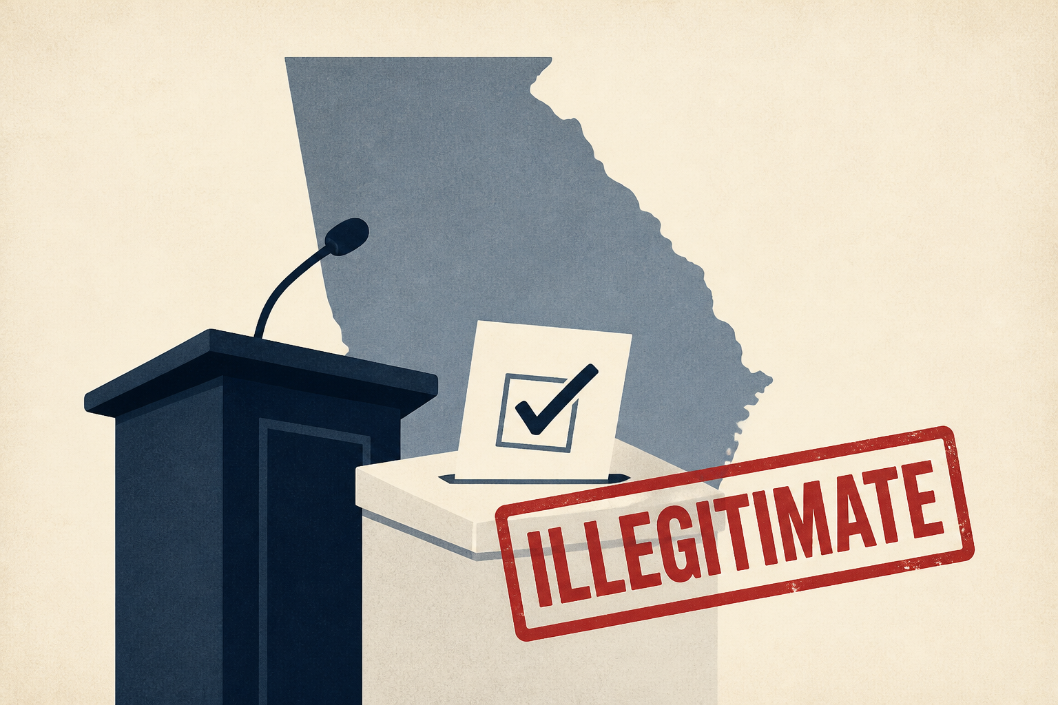 Trump in Georgia falsely claims election of Jon Ossoff was illegitimate