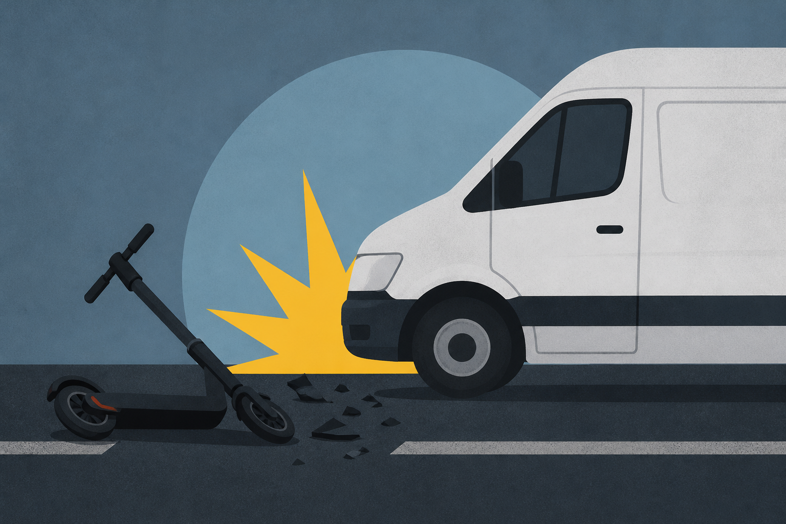 Bloomington man killed in crash involving electric scooter, van