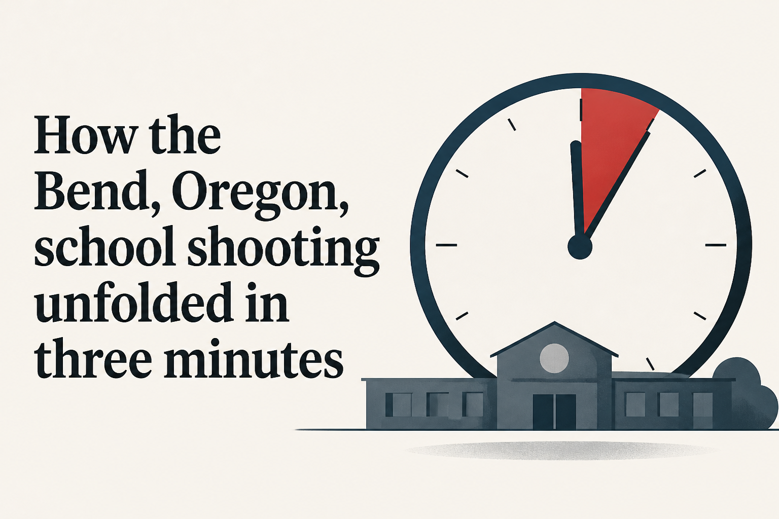 How the Bend, Oregon, school shooting unfolded in three minutes