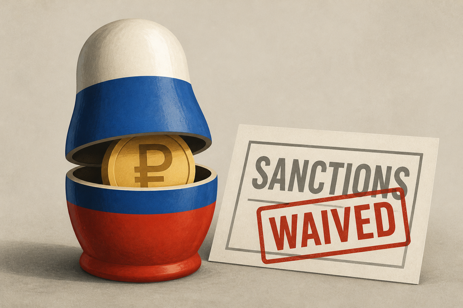 Russia Deals as Trump Waives New Sanctions