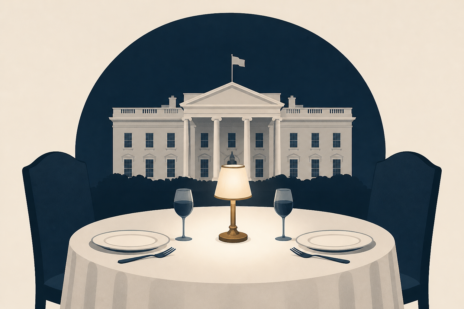 Donald Trump Talks About White House Dinner With Bill Maher