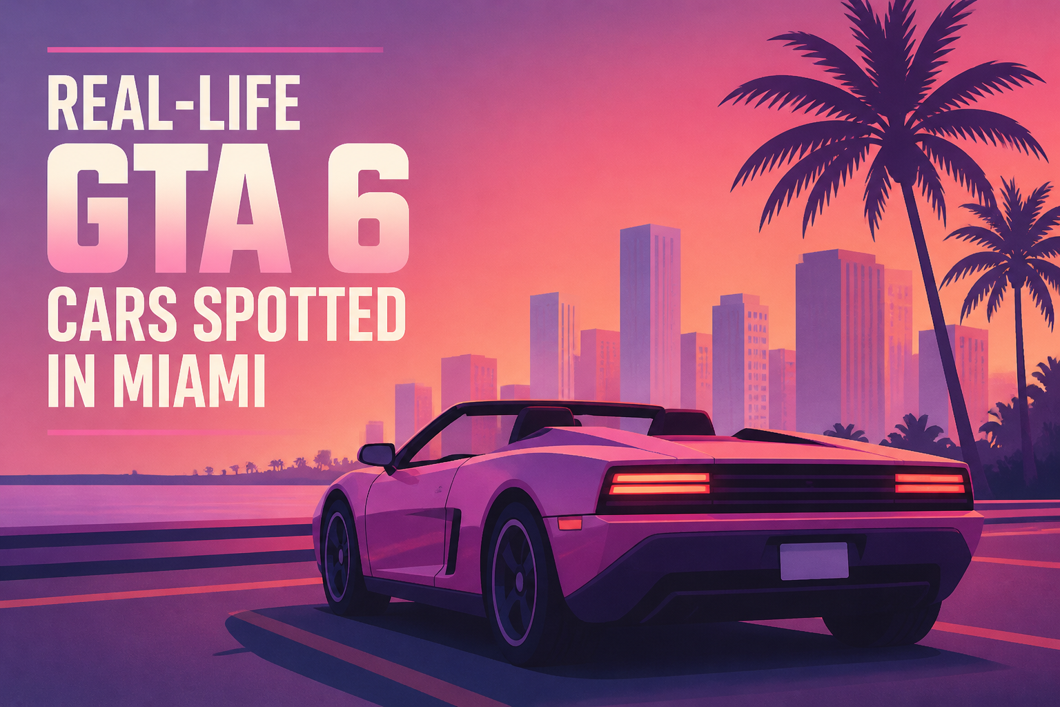 Real-Life GTA 6 Cars Spotted in Miami