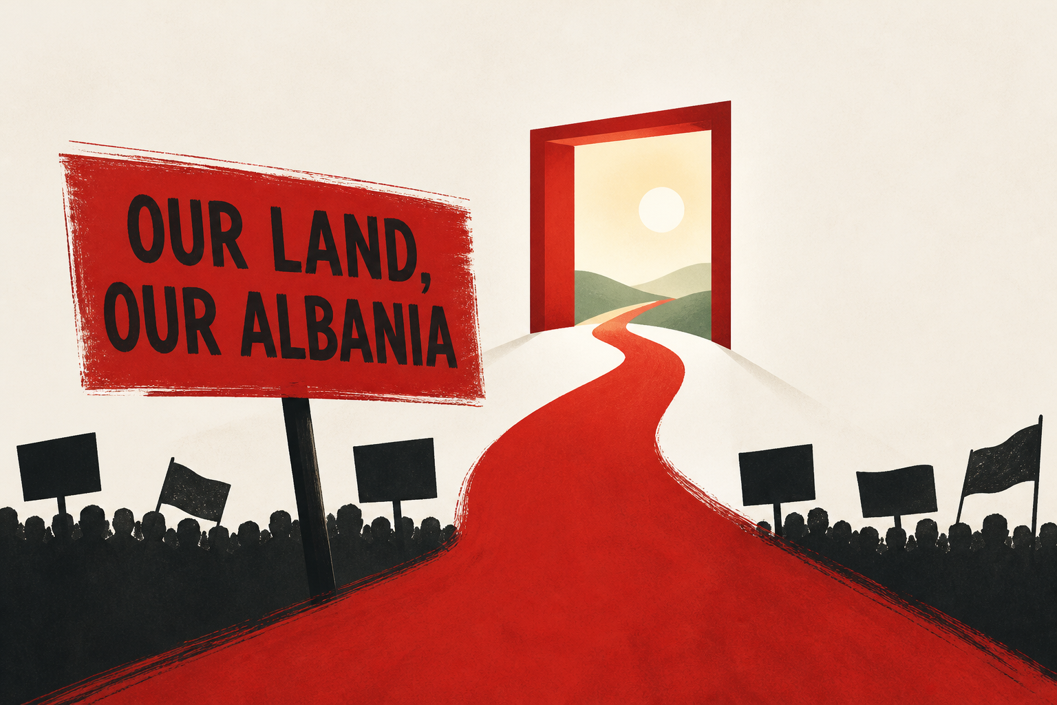 'Our land, our Albania': young lawmaker demands new future as protests rage