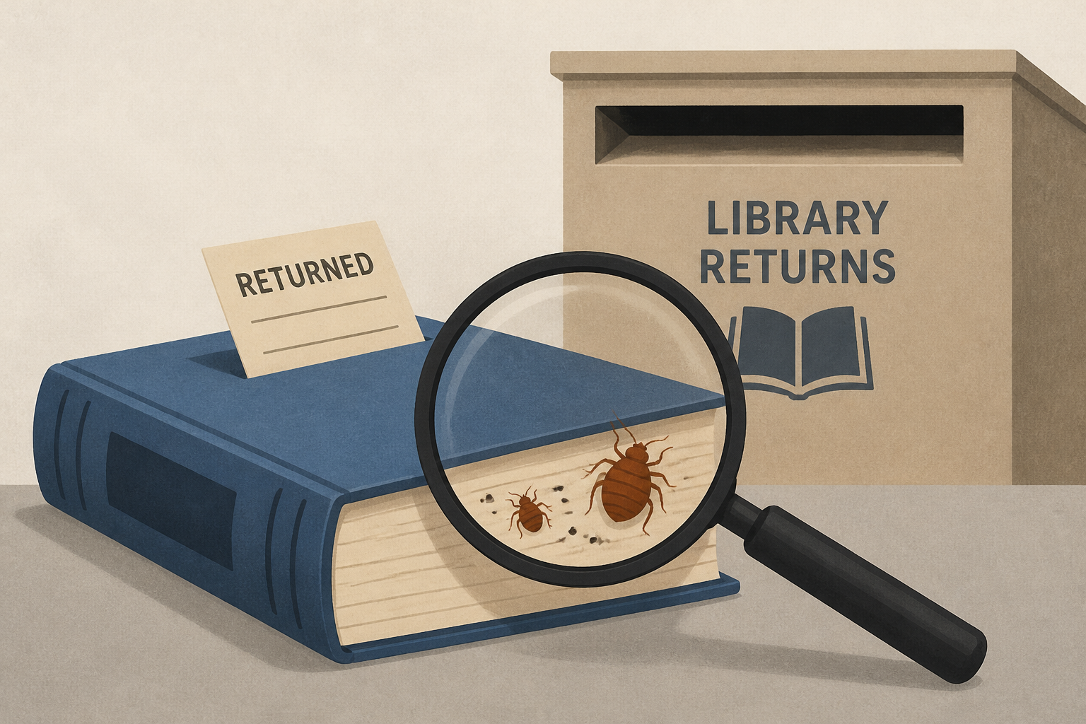 Bed bugs discovered inside returned books at Wake County library, county says