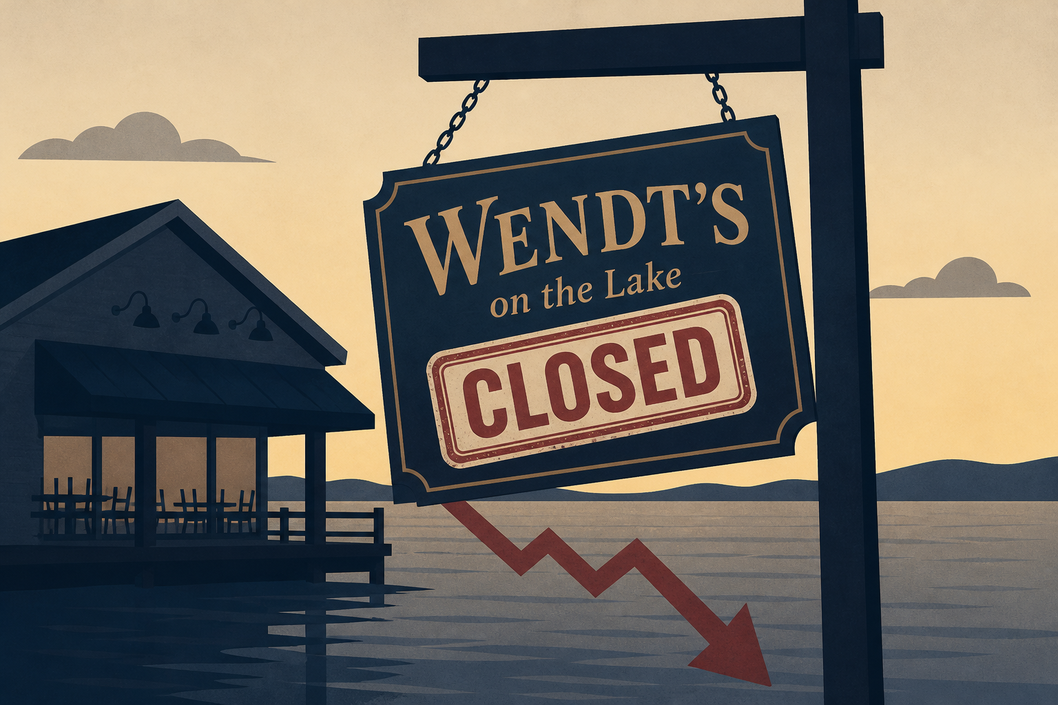 Popular restaurant Wendt's on the Lake to close