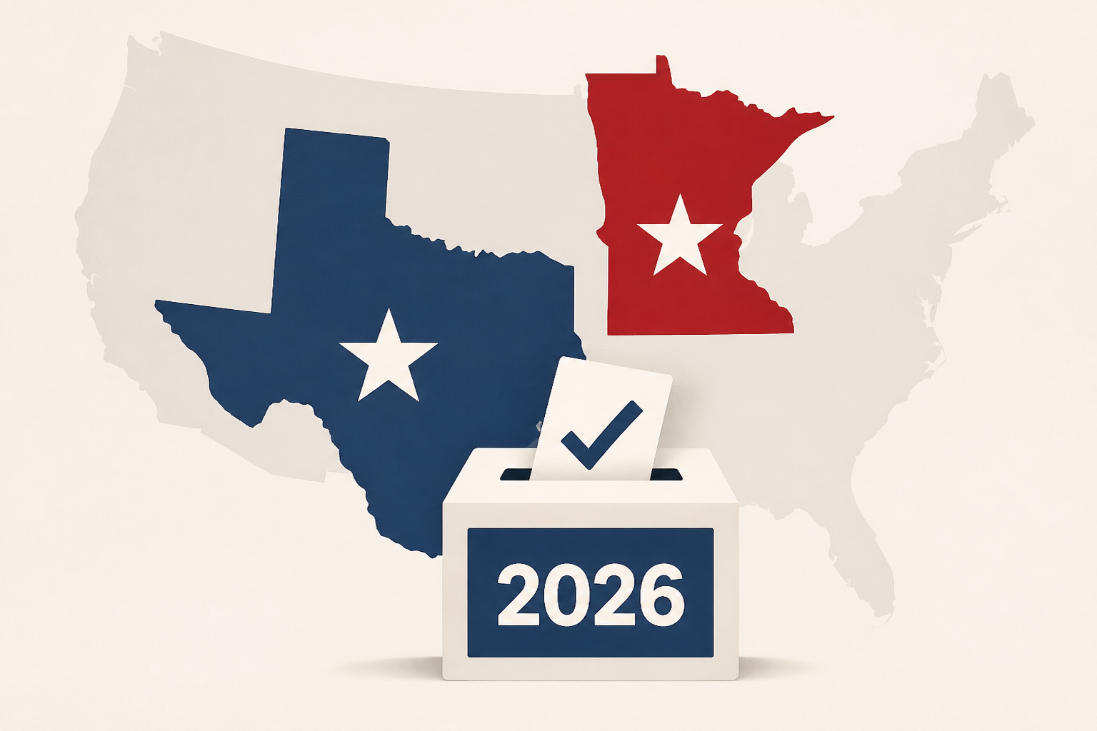 Texas, Minnesota candidates fuel latest 2026 midterm election news