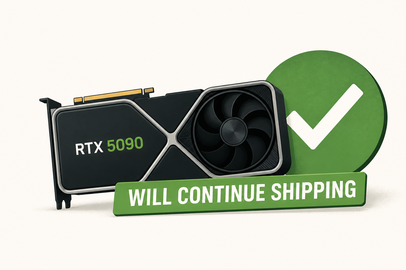 NVIDIA Denies RTX 5090 Discontinuation Reports; Jeff Fisher Confirms Flagship GPU Will Continue Shipping