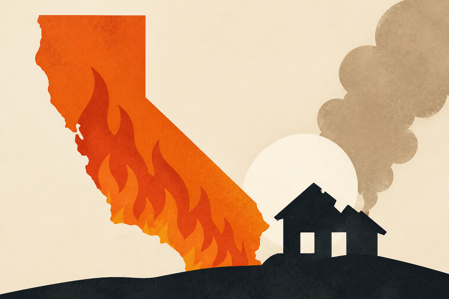 US: California wildfires destroy homes, force evacuations