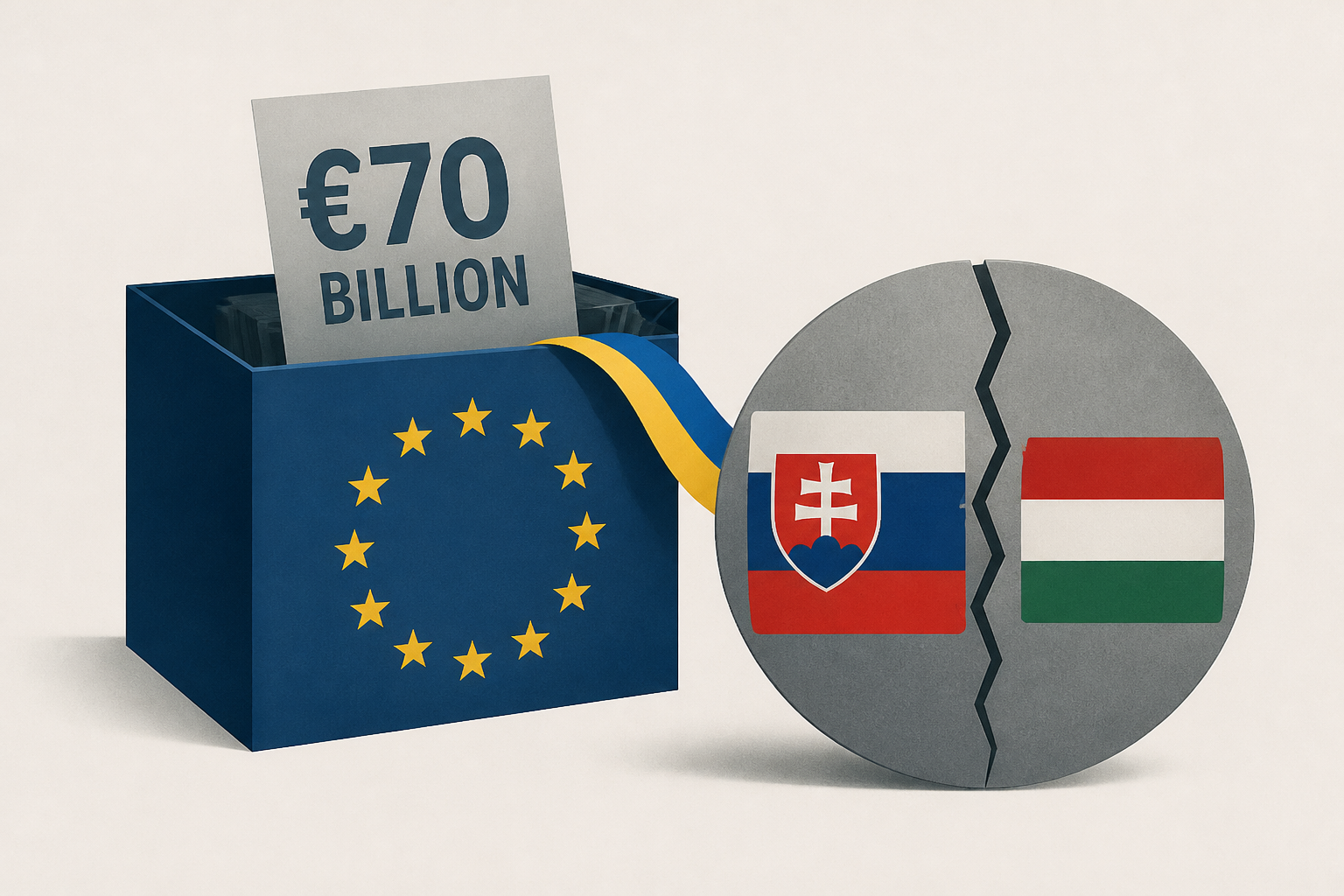 Slovakia, Hungary won't join 70 billion euro EU package sought by Ukraine, Fico says