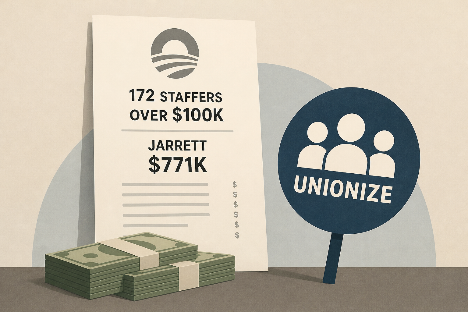 Obama Foundation paid 172 staffers over $100K, Jarrett $771K as workers unionize