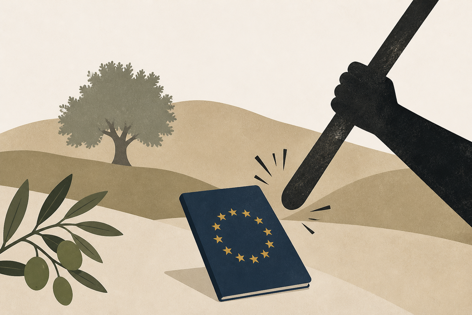 Israeli settlers attack European diplomats during West Bank olive harvest