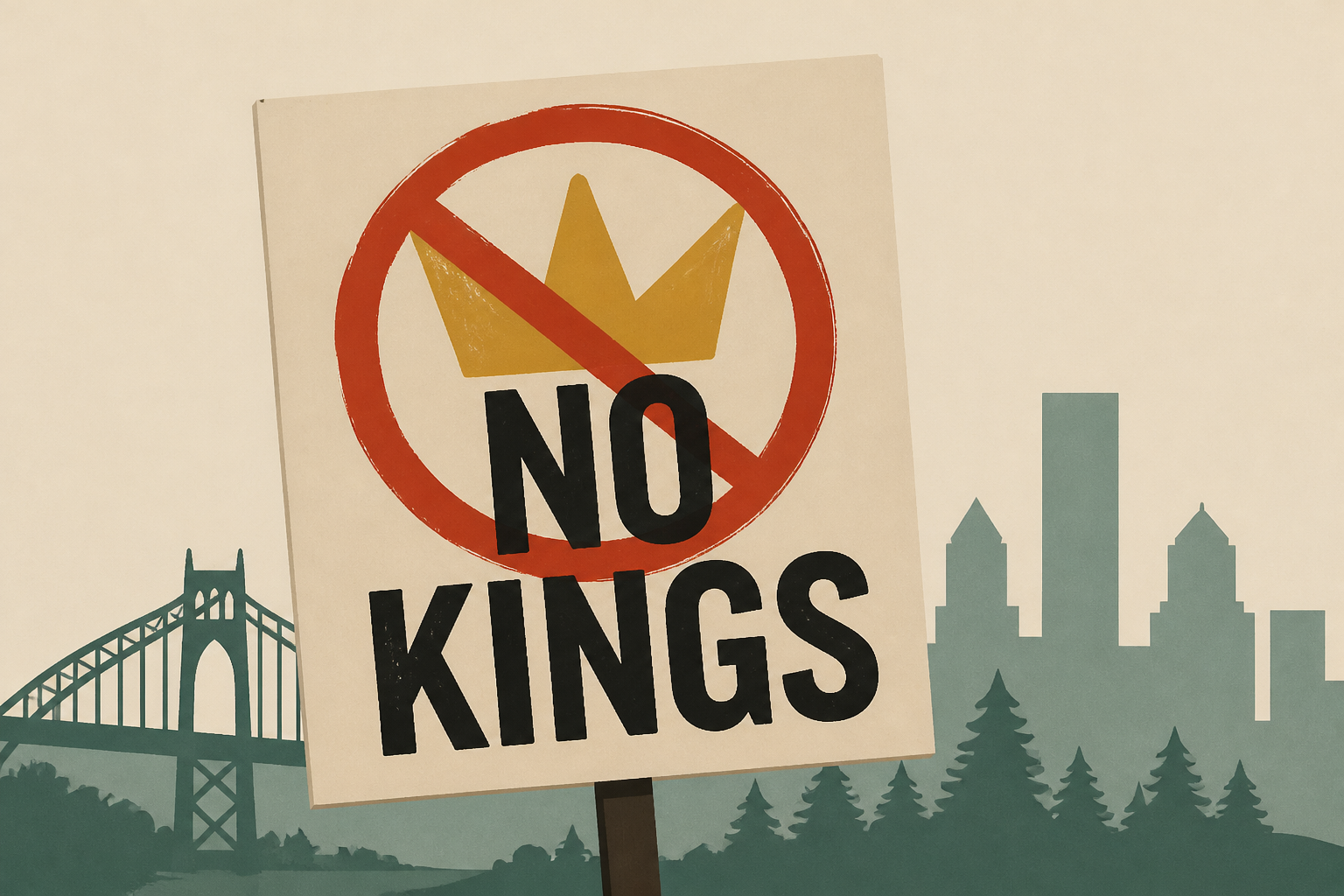 ‘No kings’ protest returns with dozens of rallies planned across Portland area
