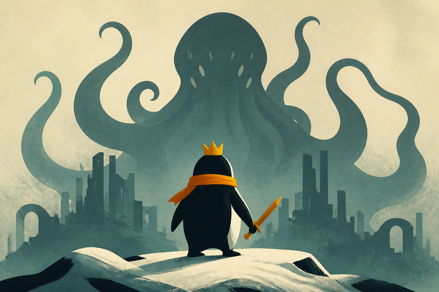 Penguin Colony review - the least expected Soulslike you'll play, and a cracking parody of Lovecraftian empires